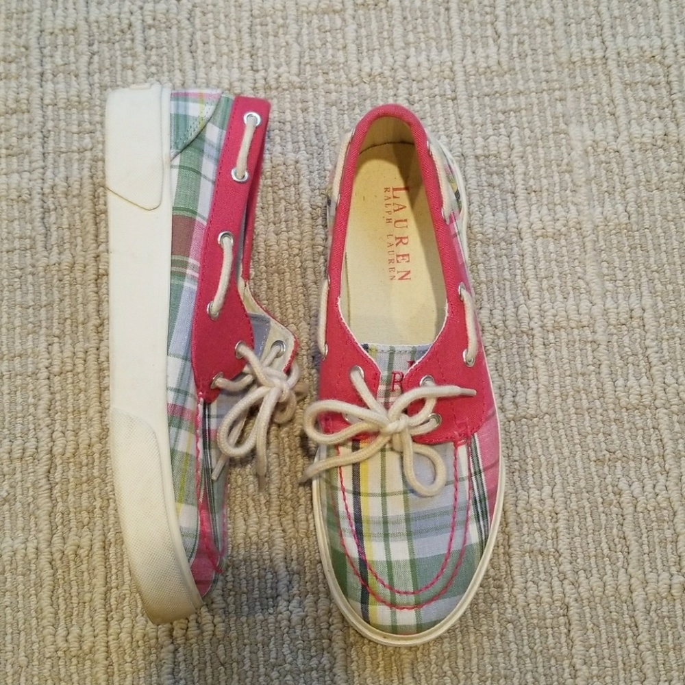 Ralph Lauren Breeana boat shoes size 6.5